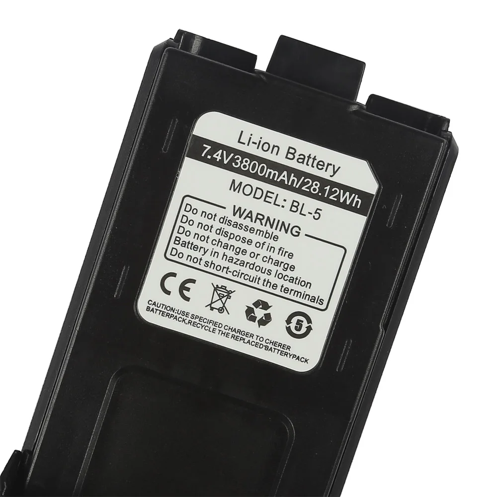 Литий ионный аккумулятор Baofeng 7 4 В 3800 мА/ч для UV 5R TP F8 + DM uv 5r Plus рация двухсторонняя