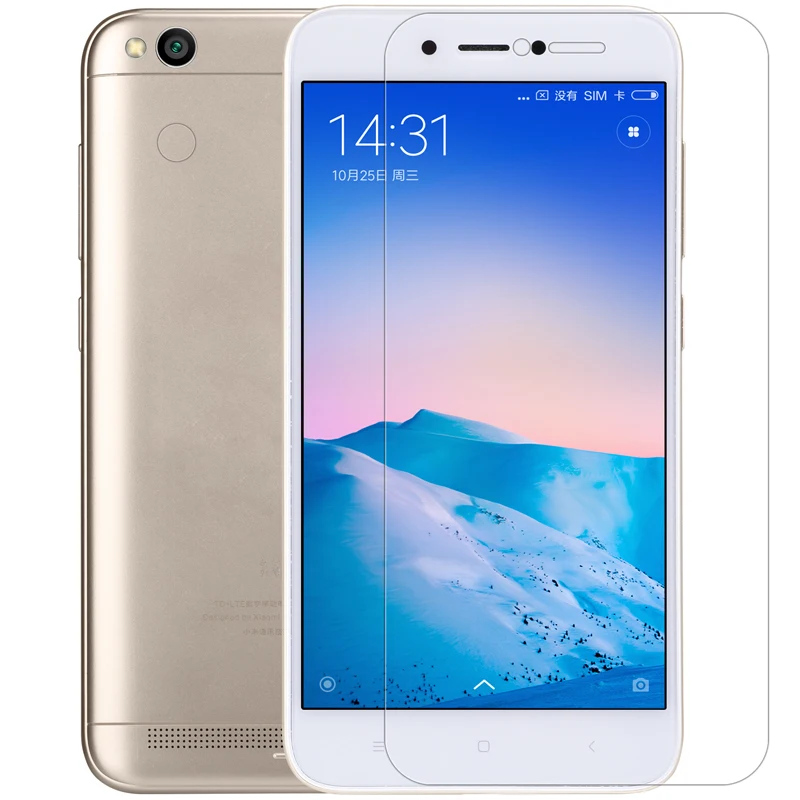 Закаленное стекло 4 шт./лот для Xiaomi Redmi 5A 4A Pro 3 3s 5 Plus Note 4X Mi5 Mi6 защитная пленка