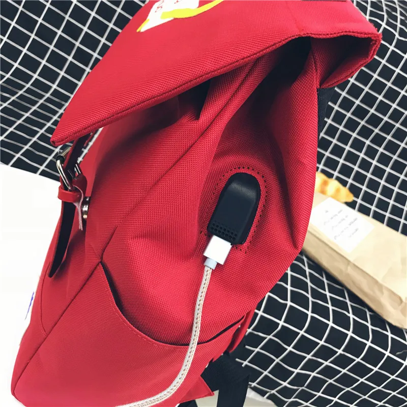 Fashion USB Charging Backpack Women Casual Oxford Backpacks Ladies Travel Bags Women Solid Black School Bag Female 2018 Bolsa (58)