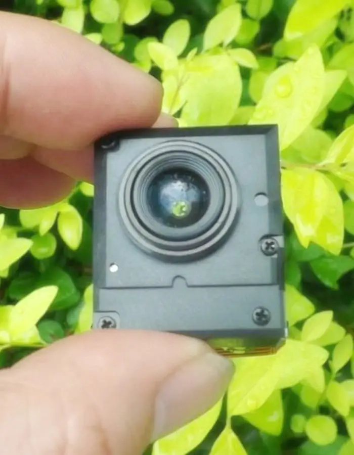 

Camera movement with slide stepper motor, electromagnet, optical lens