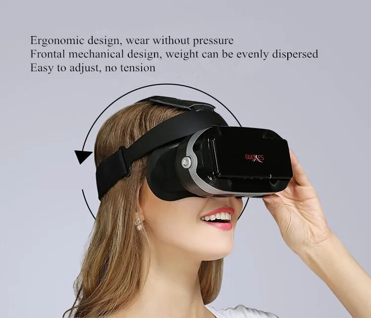 WIFI + BT4.0 Small Q upgrade VR glasses virtual reality small volume ...