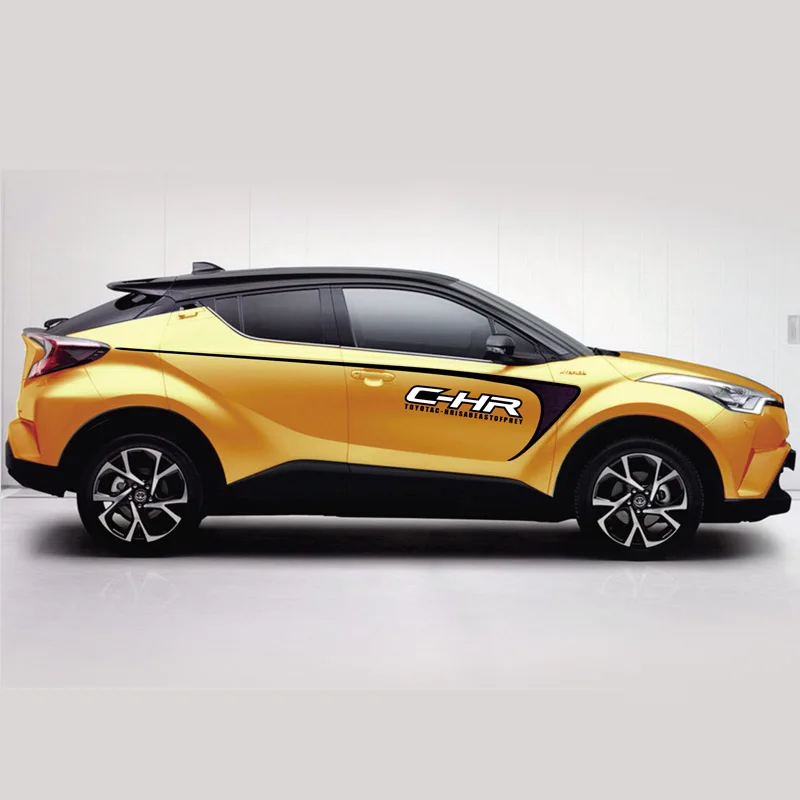 Автостайлинг TAIYAO Спортивная Автомобильная Наклейка для TOYOTA C HR Hy Power Concept