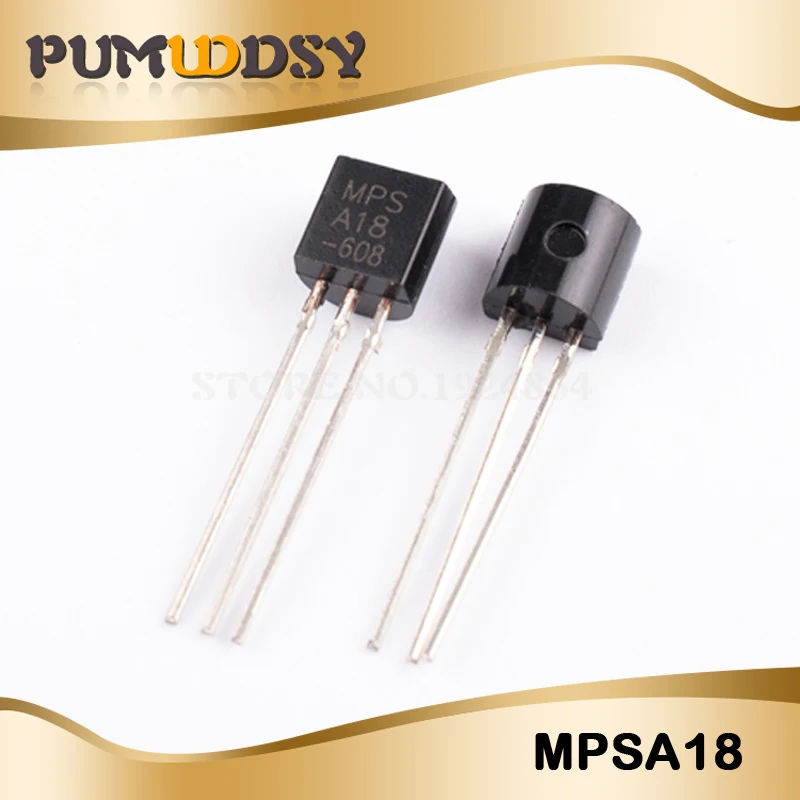 MPSA18 100 шт. MPSA42 MPSA13 MPSA92 MPSA18 Z0103MA Z0607MA BT169D BT131-600 A42 A13 A92 0103MA Z0103 Z0607 0607MA 131-600 транзисторы IC - Цвет: MPSA18