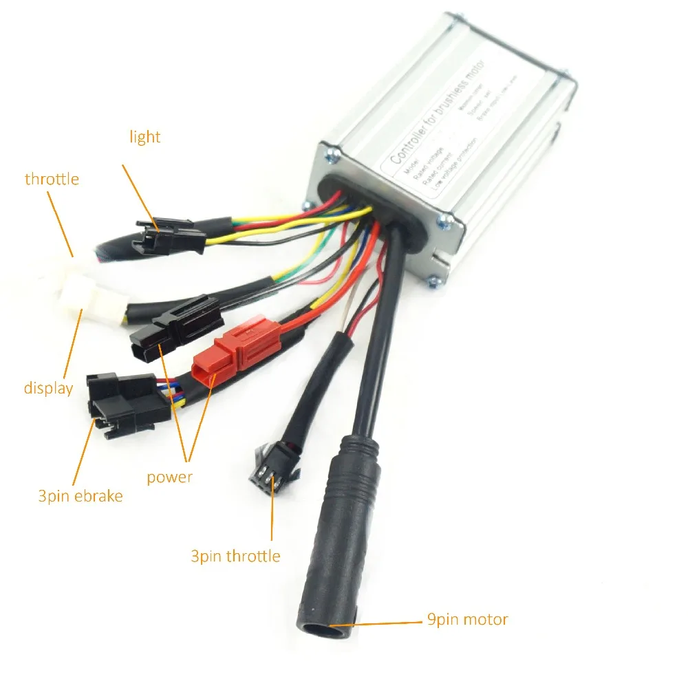 36V46V350W контроллер 17A LCD8 цветной дисплей набор PAS комплект для преобразования