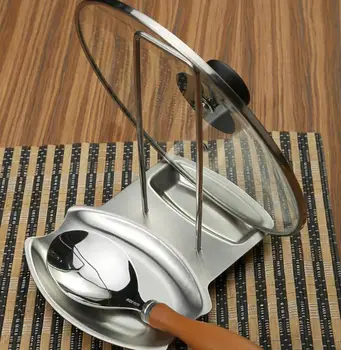 

2016 New Drain never rust metal stainless steel pot rack shelving knife/ lid Shelves cookingware cooking tools