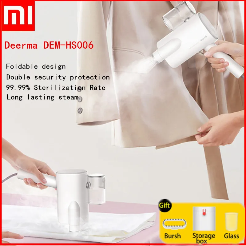

Deerma DEM-HS006 100mL Handheld Foldable Iron Steamer for Cloth 800W Powerful Garment Steamer for Home Travelling