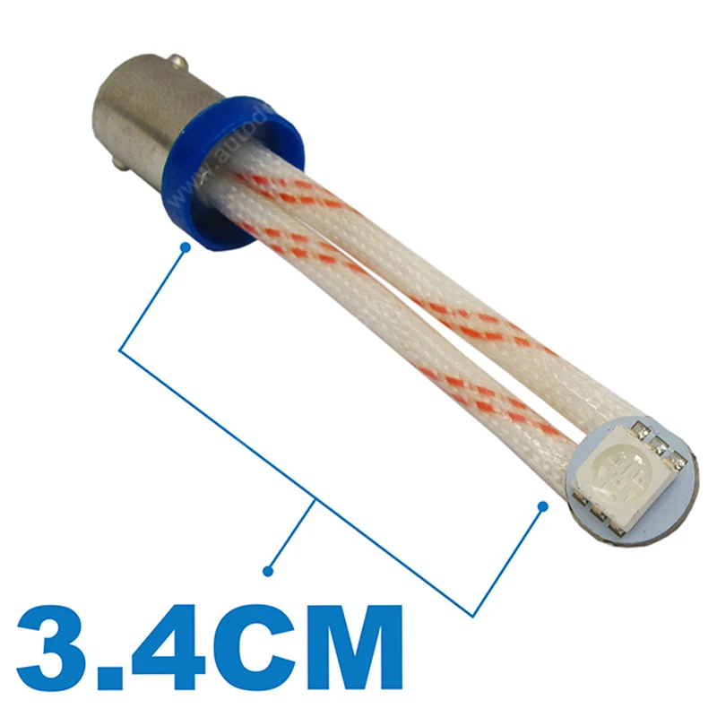 100 шт. 3 4 см Ba9s #44 #47 AC DC 6 в SMD 5050 Светодиодные пинбольные лампы для игрового