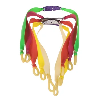 

180mm Slingshot Rubber Band Catapult Elastic Shooting Outdoors Hunting Tactical Latex