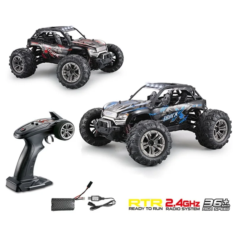 2,4 г 4WD 1:16 36 км/ч высокоскоростной пульт дистанционного управления автомобиль Дрифт независимая подвеска багги с нагрузкой гусеничный пульт дистанционного управления гоночный автомобиль