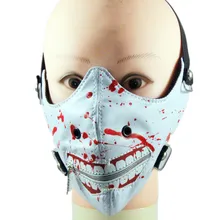 Маска для косплея из искусственной кожи в стиле панк в стиле «странная готика», крутая маска