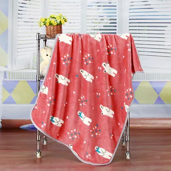

Warm Soft Pet Dog Cat Bed Cover Mats Cartoon Bear Printed Sleep Blanket For Small Medium Large Puppy Dogs Winter Pet Supplies