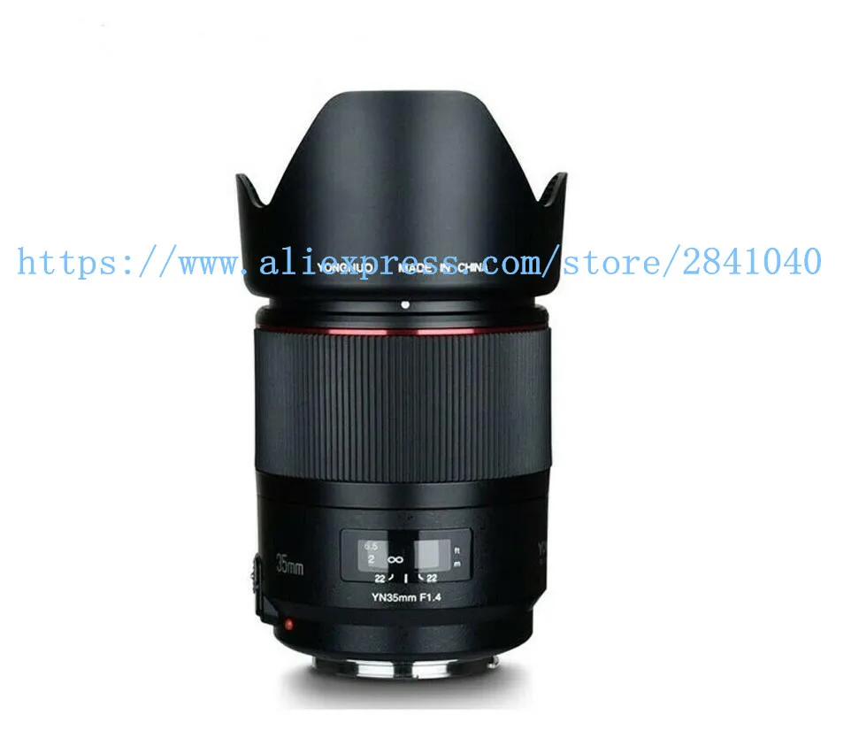 

FOR YONGNUO Wide-Angle Prime Lens YN35mm F1.4 Bright Large Aperture AF MF for Canon DSLR cameras 70D 80D 5D3 5D2 5D4 600D 7D2