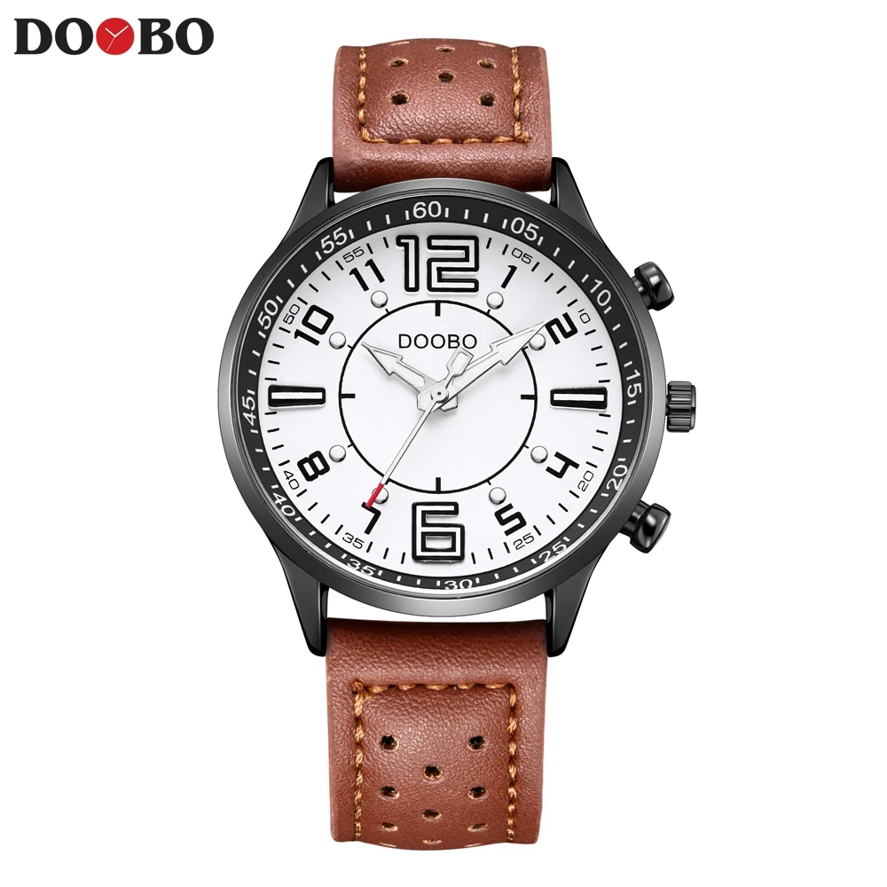 TEND Luxury Brand Men Analog Leather Sports Watches Men's Army Military Watch Male Date Quartz Clock Relogio Masculino Top