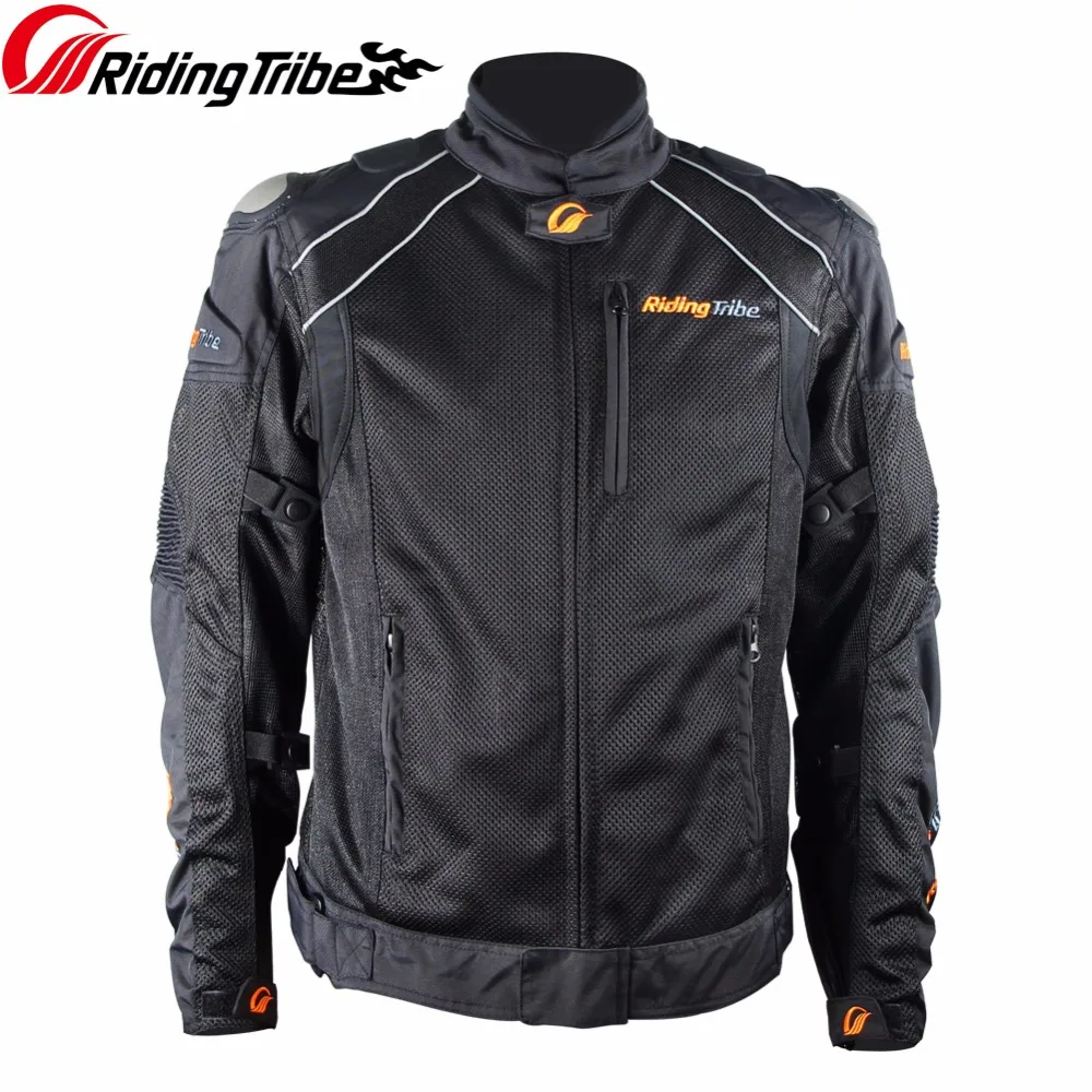 

Riding Tribe Men's Protective Motorcycle Jacket Summer Titanium Protection Waterproof Motocross Riding Moto Clothes JK-30