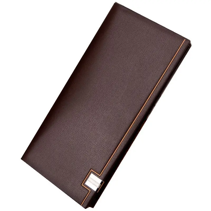 

Hot 2017 Famous brand men's wallet genuine leather long Wallet men money handbag Ultra-thin coin Purse Clutch Men bag Card