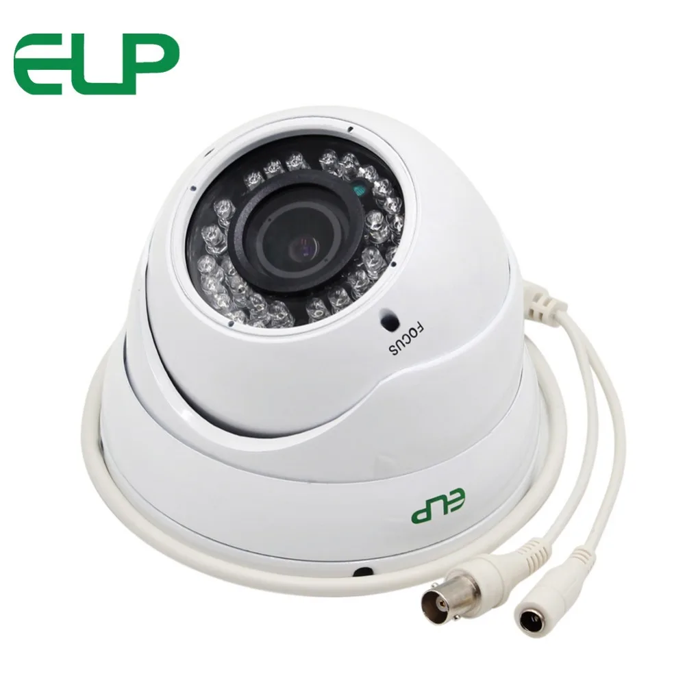 1/3 &quotCMOS 1200TVL Водонепроницаемая варифокальная 2 8 12 мм линза ИК 35 м cctv купольная