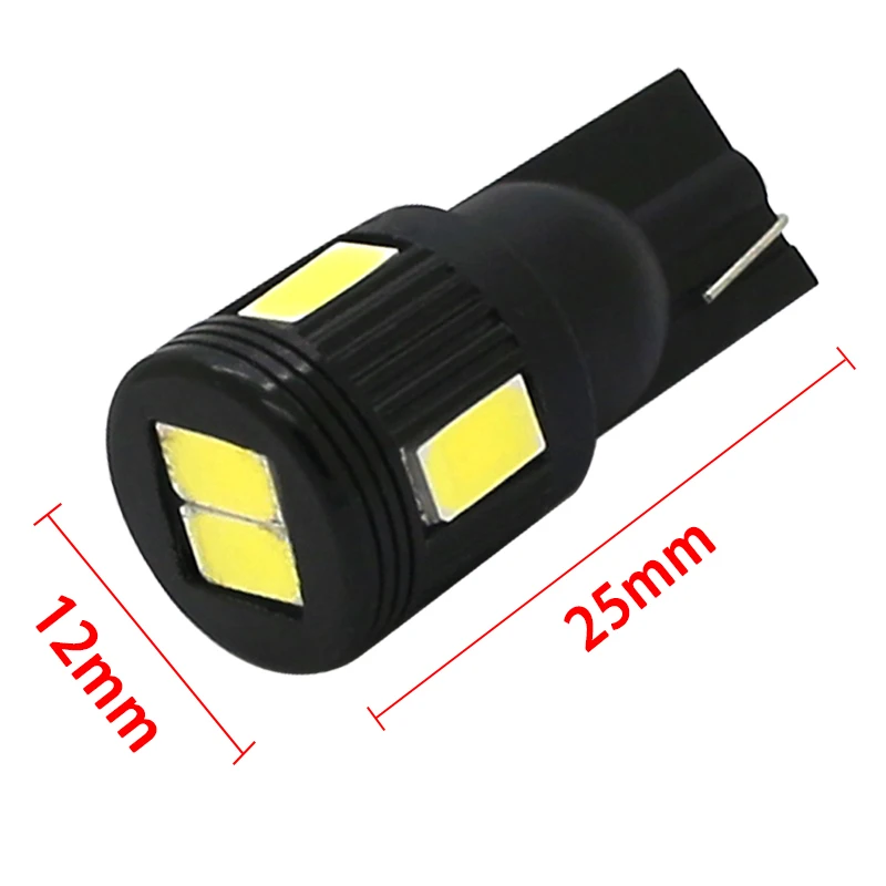 10x T10 W5W 5630 SMD Автомобильный светодиодный светильник для чтения интерьера для Skoda Octavia A5 A7 2 Fabia Rapid Superb 2 Yeti Felicia Kodiaq Citigo RS