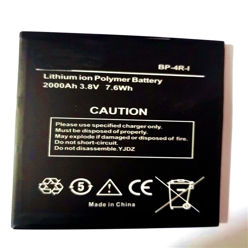 New 2000mAh BP 4R I Battery For Highscreen Omega Prime S Innos BP 4R I Replacement