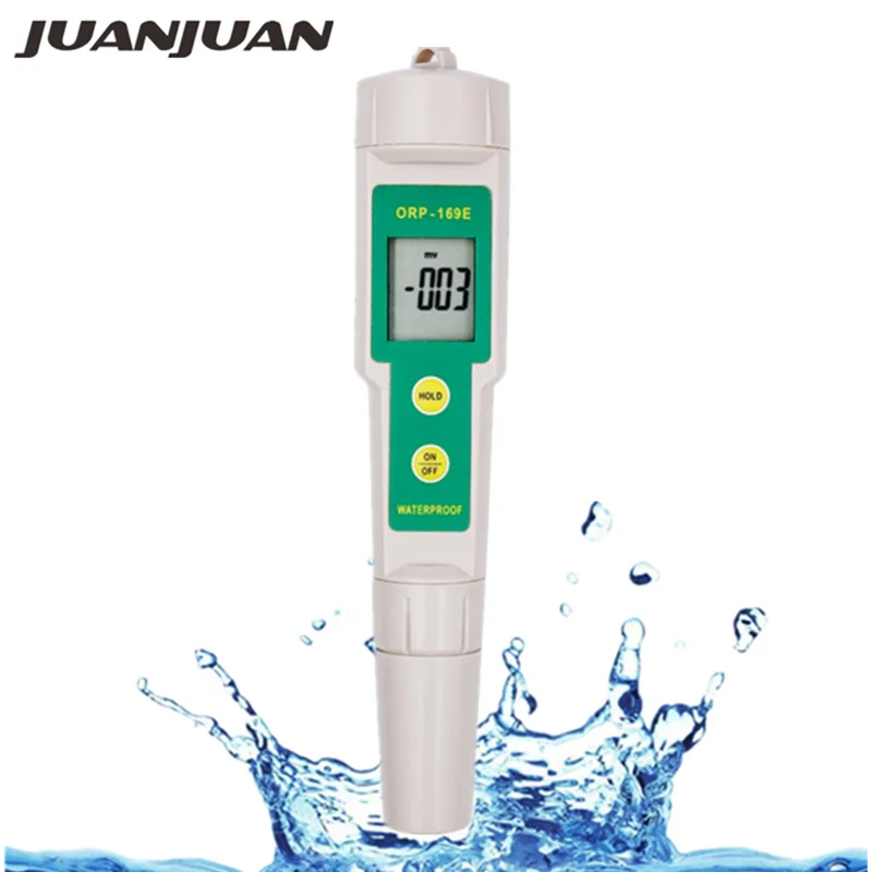 

ORP/Redox 169E Tester waterproof ORP meter,ORP tester 0~+/-1999mV Water Quality Tester 23% off