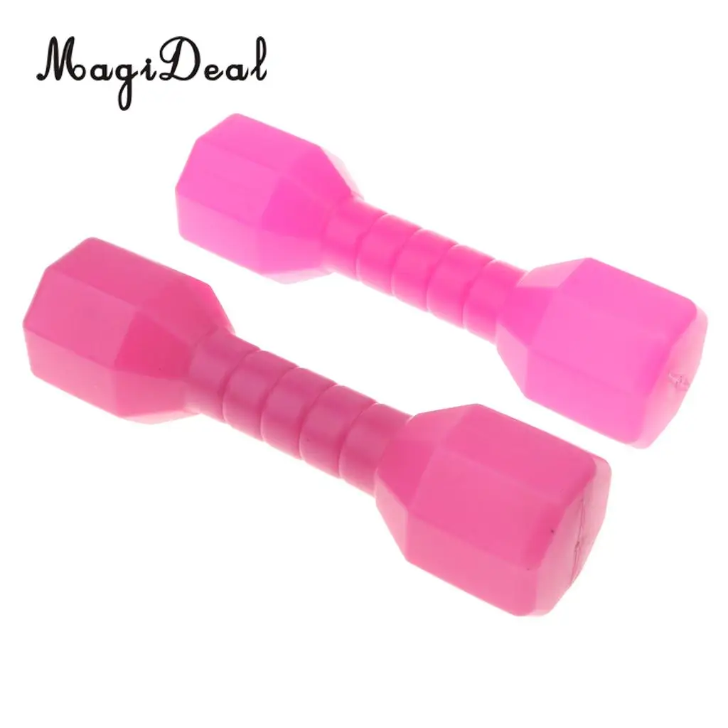 1 Pair Plastic Children Outdoor Sports Lightweight Dumbbell Outdoor Fitness Exercise Kids Kindergarten Toy