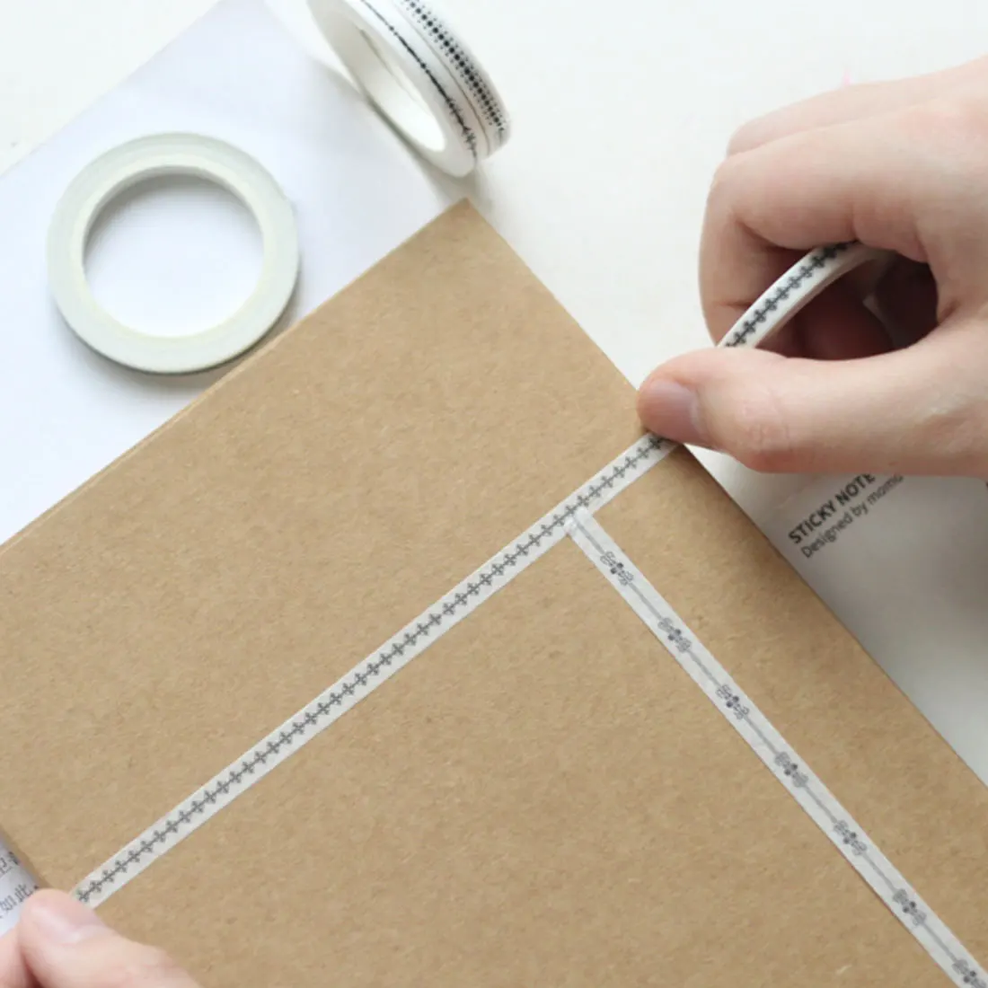 Модный тонкий Diy васи Лента Скрапбукинг Маскировка таперетро границы материал