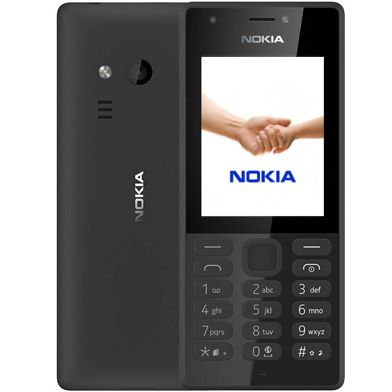 Оригинальный телефон Nokia 216 DS (RM-1187) 2016 с клавиатурой Dual SIM 2G GSM 2 4 '&#x271020 mAh |
