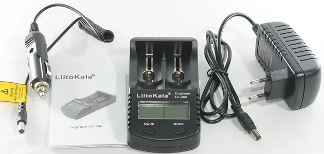 Liitokala Lii500/Lii402/Lii202/Lii100/Lii300/LiiS1 1,2 V/3,7 V 18650/26650/18350/16340/18500/AA/AAA зарядное устройство для литиевых батарей