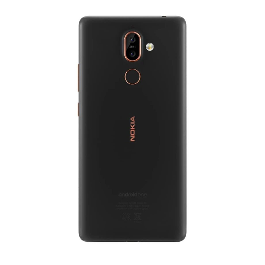 Nokia 7 Plus,, Android, мобильный телефон, четыре ядра, 4G LTE, 6,0 '', 4 Гб ram, 64 ГБ rom, две sim-карты, две тыловые камеры, отпечаток пальца, NFC