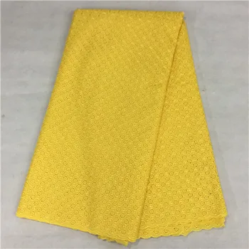 

African Swiss Voile Lace High Quality 100% Cotton Lace Fabric Free Shipping