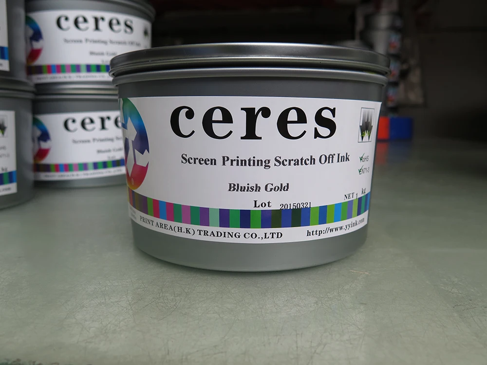 scratch off inks offset printing