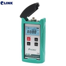 MT-7801-FC волокно источник света в оптическом диапазоне тестер Электрический 1310/1550nm поддержка FC/PC волоконный разъем ftth Pro'skit ELINK