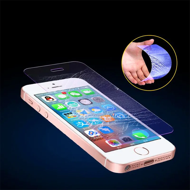 RONICAN Gehärtetem Glas Für Apple iphone 5 5c Screen Protector Anti Blau Licht Klar 9 H Glas Schutz