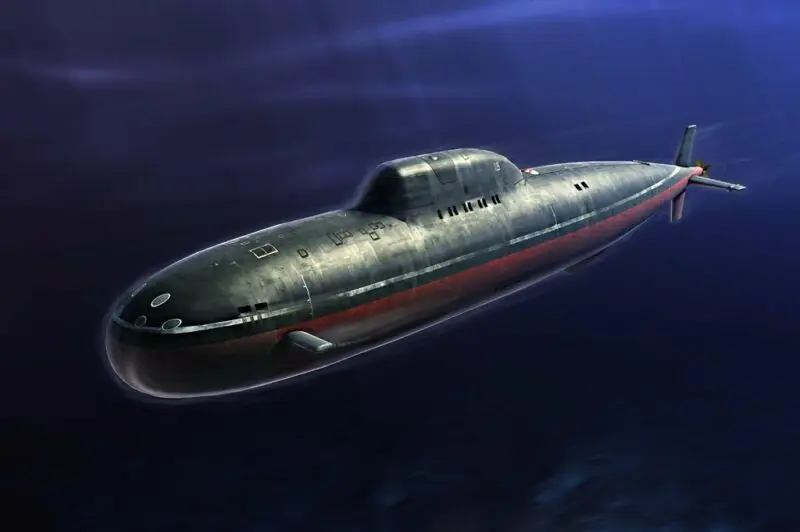 Модель подводной лодки Hobby Boss 83528 комплект для в русском стиле модель класса SSN Dunker