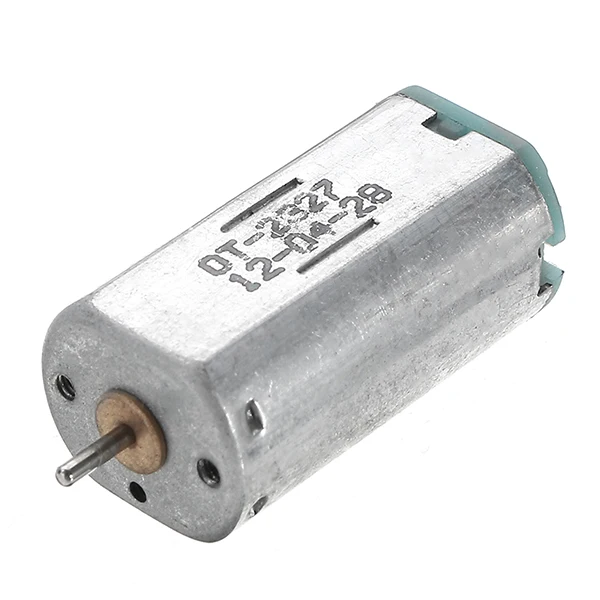 

3.7V 32800rpm DC Motor N40 Strong Magnetic Carbon Brush Motor 1mm Shaft