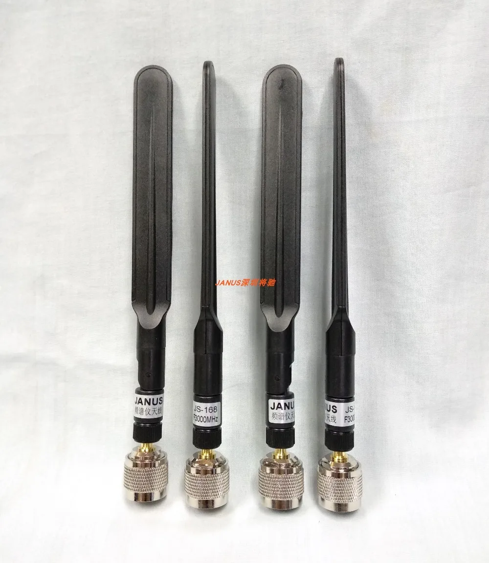 

Input impedance 50ohms frequency 9KHz-3.0GHz gain 6db omnidirectional dedicated spectrum analyzer antenna