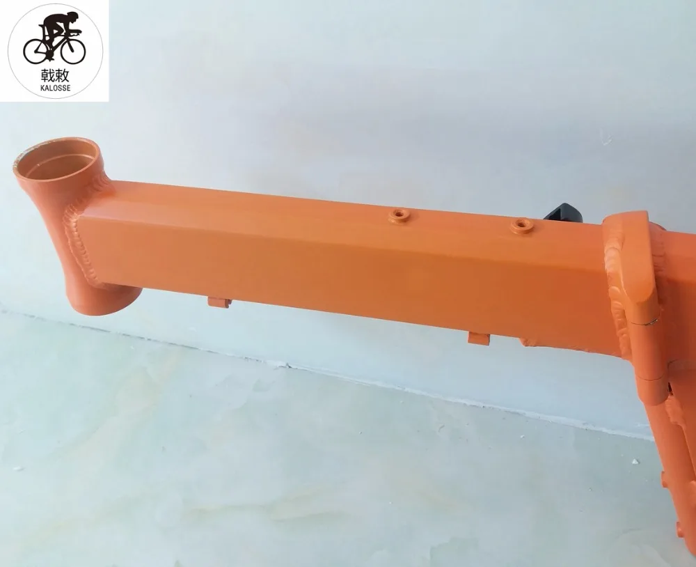 Kaloss 20*4 0 дюймов Рама с полной подвеской рама для снежного велосипеда BB120mm складной