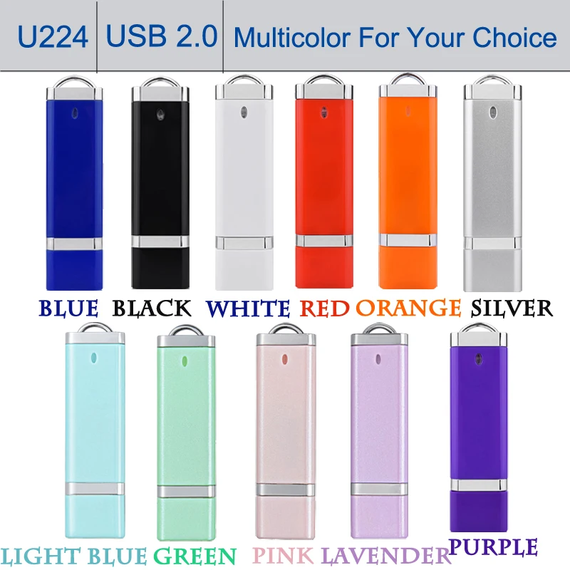 Storage Device USB 2 0 Flash Drives 64GB Pendrive 32GB Multitul Pen Driver Personalized Clef USB