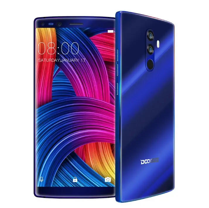 DOOGEE MIX 2 Helio P25 Octa Core мобильный телефон 5 99 &quotFHD + 6 ГБ 64 и 128 8MP 16MP Quad Камера Android 7 1 OTA 4060