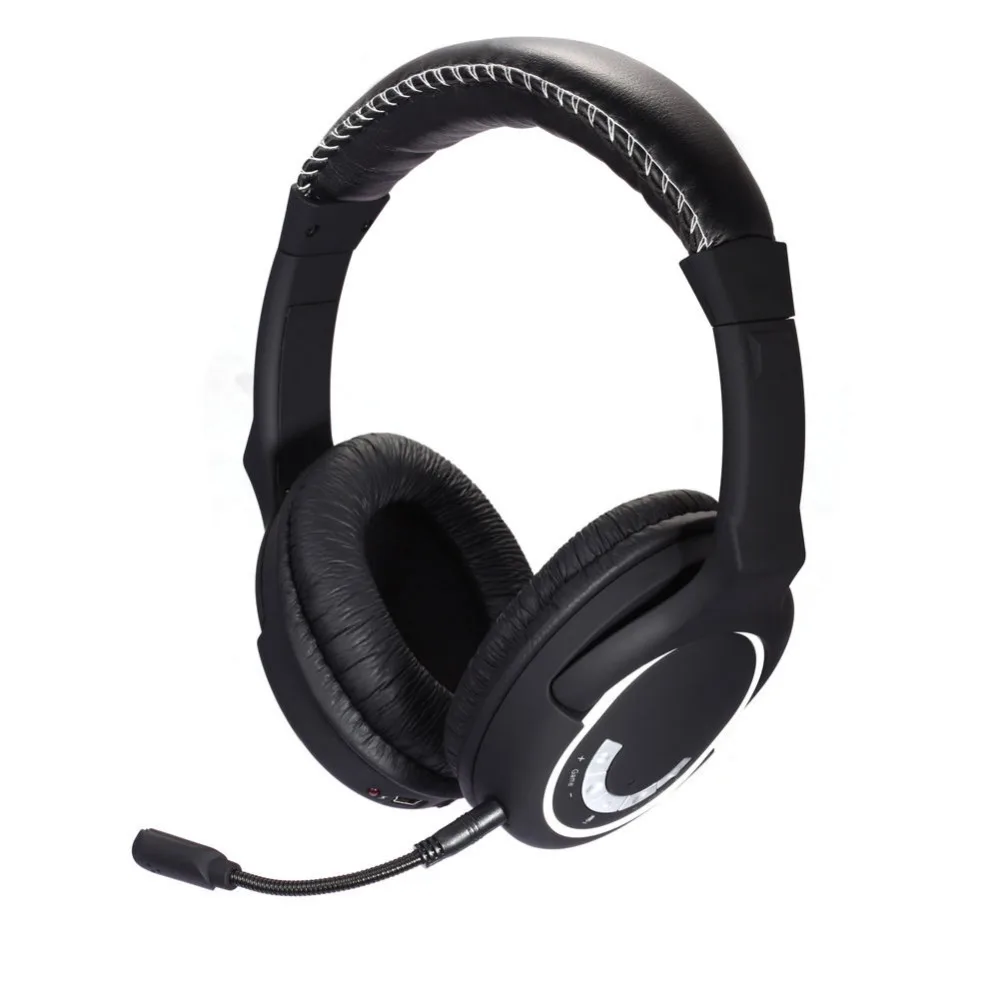 HUHD HW-390M 2.4Ghz Wireless Bluetooth Gaming Headphone Stereo Sound for PS4 PS3 Xbox 360 PC Detachable Microphone Headset | Электроника