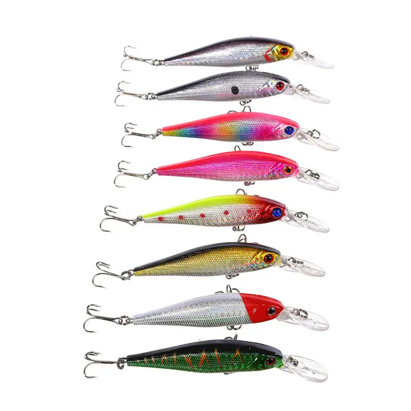 Saltwater Plastic Artificial Type Carp Minnow Bait Fly Fishing Tackle