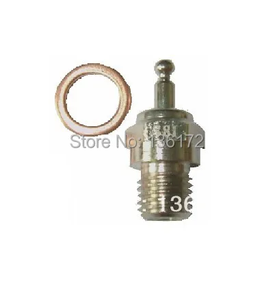 

2pcs/lot Henglong 3850-3 1:10 R/C Nitro Turbulent Elders truck parts Glow plugs N3 free shipping