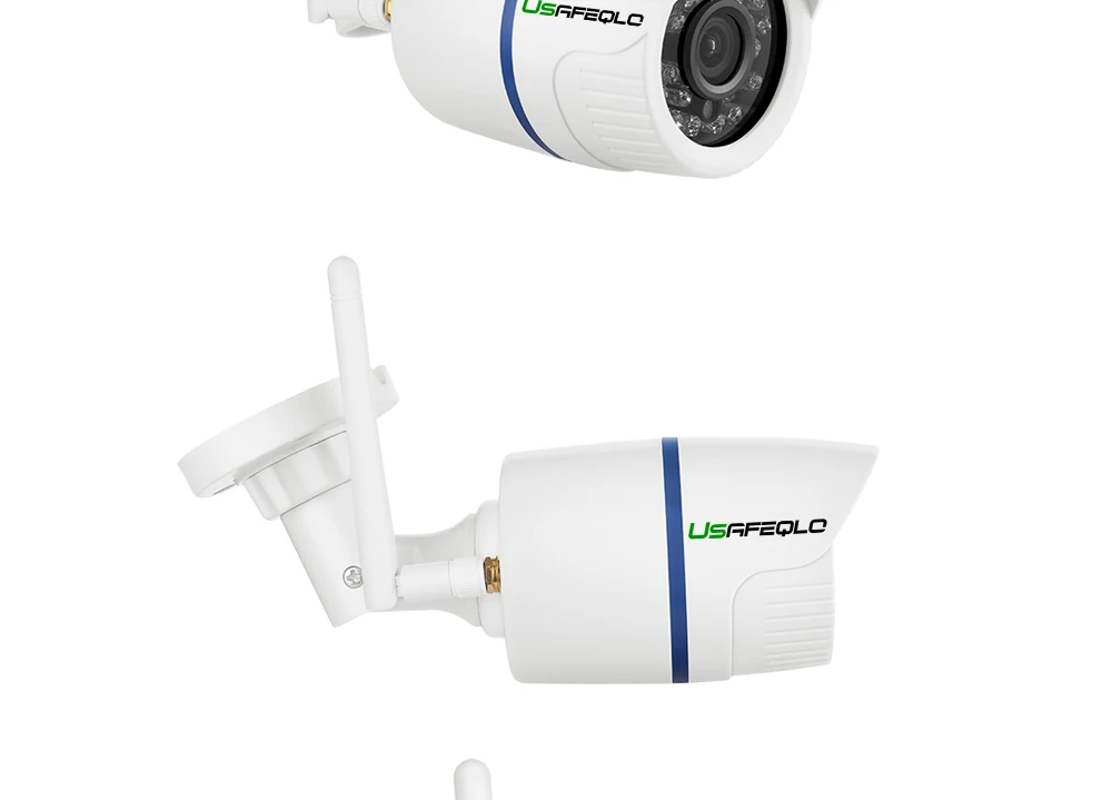 Беспроводная ip-камера USAFEQLO 1080P 960P 720P iCSEE P2P RTSP с функцией обнаружения движения, водонепроницаемая WiFi камера с разъемом для sd-карты 128G