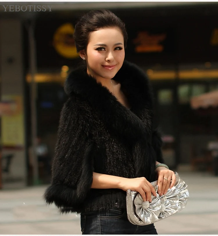genuine mink fur capes fox fur collar (6)
