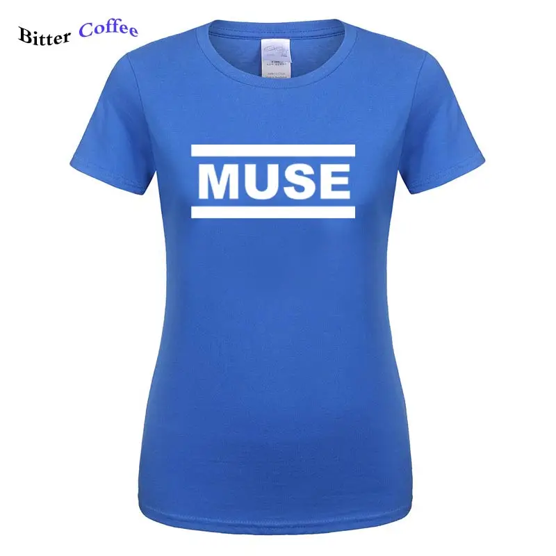 Женская футболка с коротким рукавом Muse летняя хлопковая короткими рукавами и