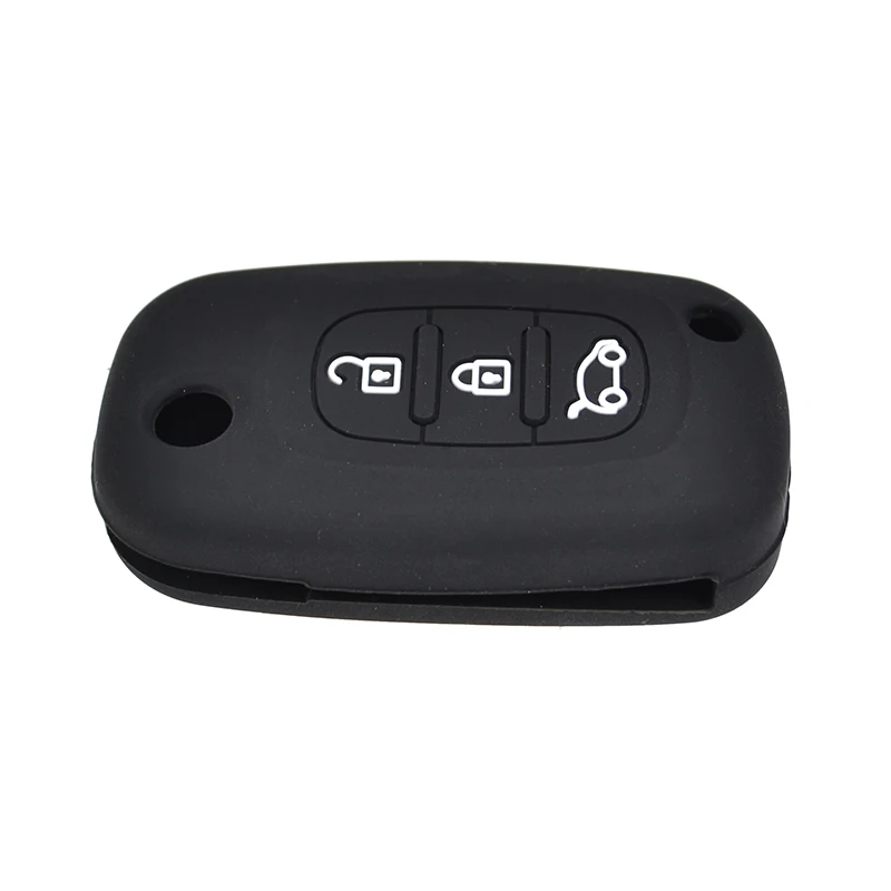 Силиконовый чехол для Lada Priora Sport Kalina Granta Vesta X Ray For Smart Roadster Fortwo с 3 кнопками|Футляр