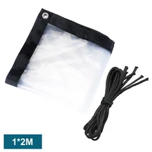 Пленка для инструментов навес непромокаемая изоляция прозрачный садовый сарай ткань брезент антифриз Succulent лобовое стекло PE Птица доказательство