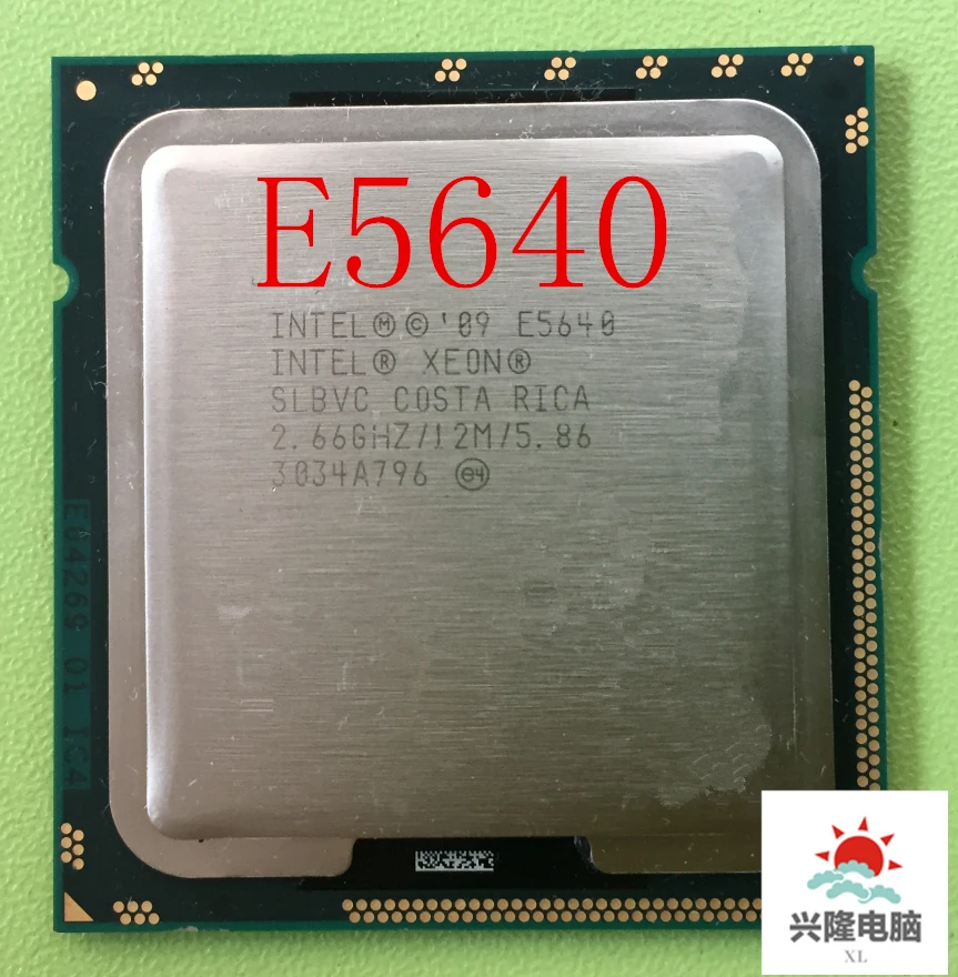 E5640 e5640 Intel 2.66GHz 12MB 5.86GT/s LGA1366 SLBVC Processor CPU -in ...