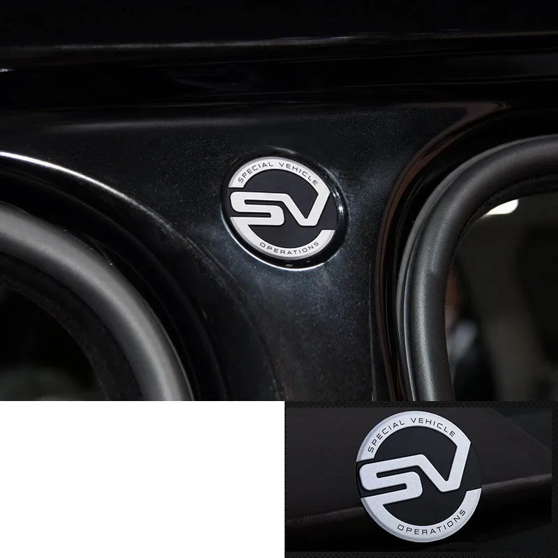 

lsrtw2017 Zinc alloy car middle post sticker for range rover vogue 2013 2014 2015 2016 2017