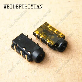 

50-100PCS Audio Port Socket Connector for Asus A550V K550D K55VD A450C X450VC Y481C Headphone Jack