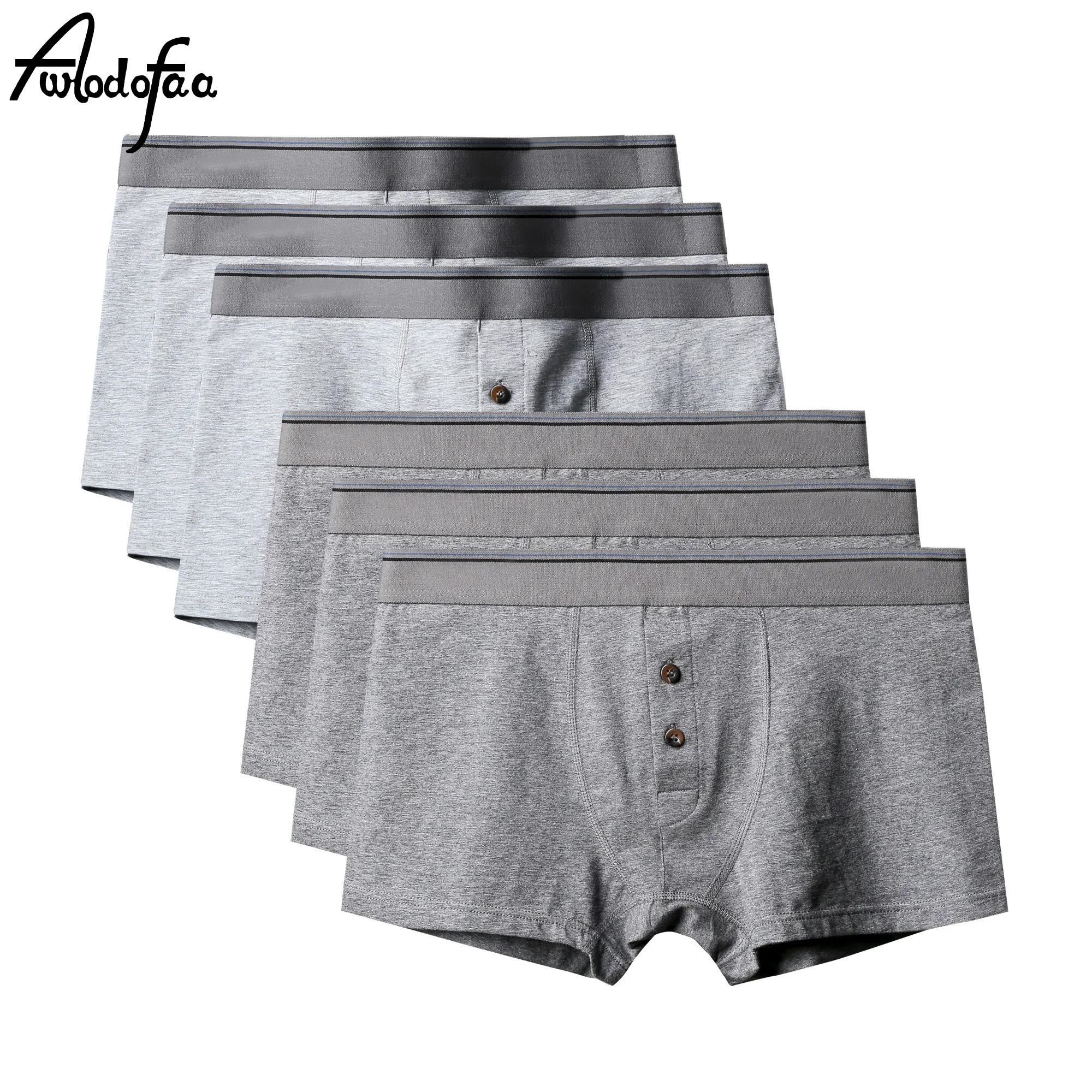 6Pcs/lot Hot New High Quality Brand Cotton Men's Boxers Shorts Male ...